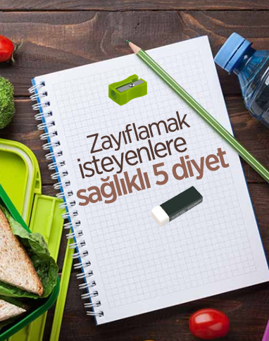 Kilo vermek için en popüler 5 diyet