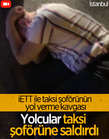 Çekmeköy’de yol verme kavgası: Taksi şoförü darbedildi
