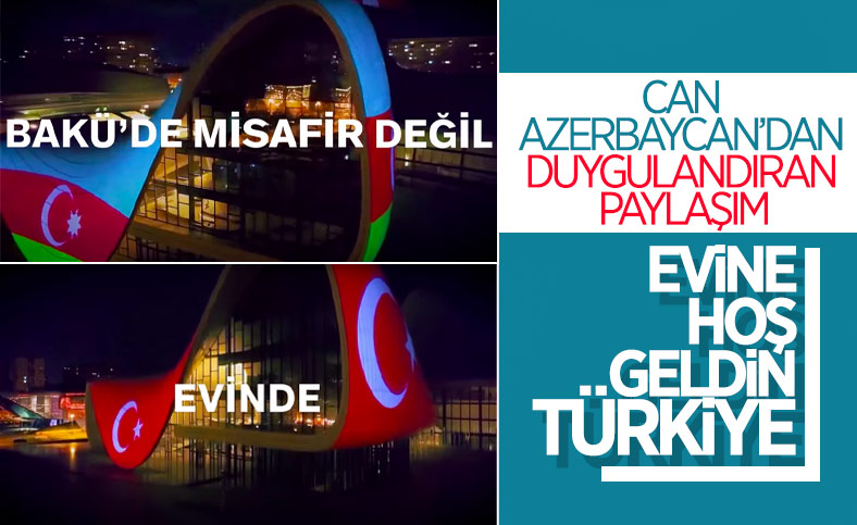 Azerbaycan'dan Türkiye A Milli Futbol Takımı için özel klip