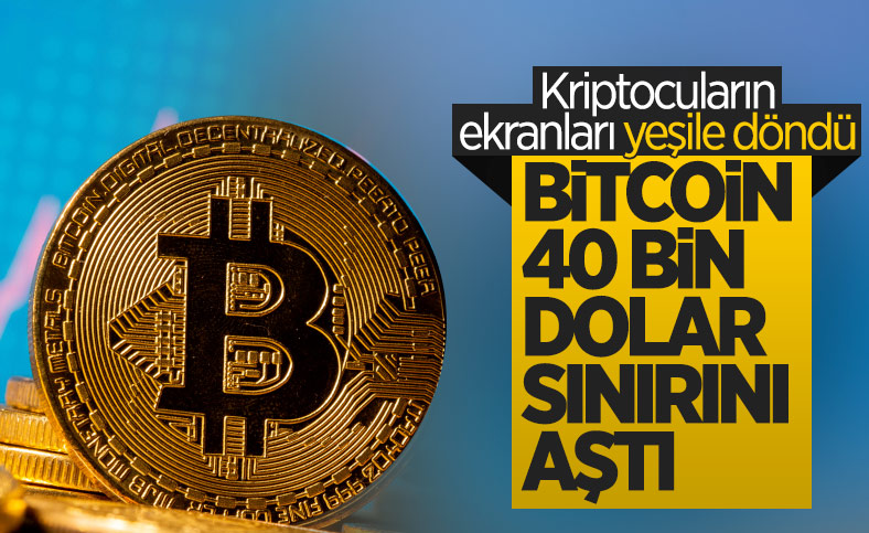 Bitcoin'de son durum: 40 bin doların üzerinde tutundu