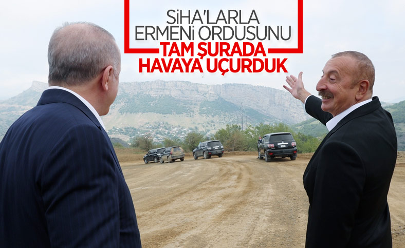 Cumhurbaşkanı Erdoğan ile Aliyev Şuşa’da