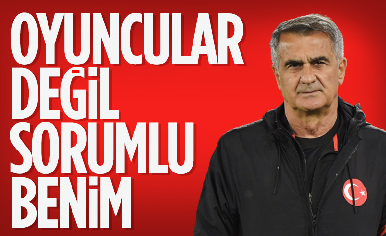 Şenol Güneş: İşimizi zora soktuk