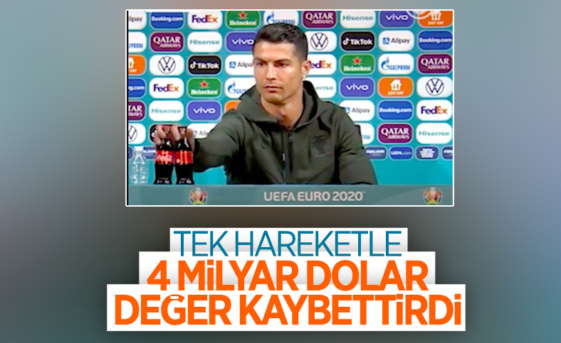 Ronaldo'nun kola tepkisinin maliyeti, 4 milyar dolar