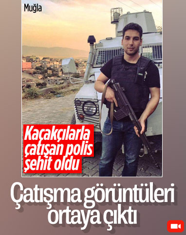 Bodrum’da 1 polisin şehit olduğu çatışma görüntüleri
