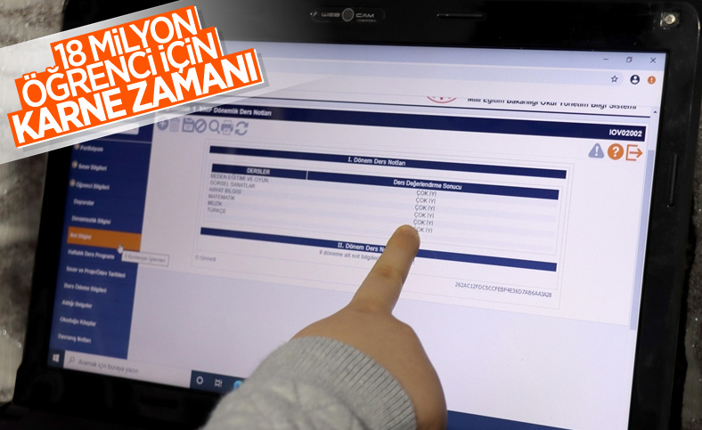 18 milyon öğrencinin dijital karneleri erişime açıldı