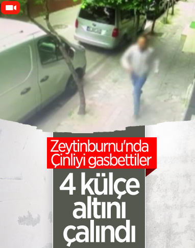 Zeytinburnu'nda Çinli iş insanına gasp