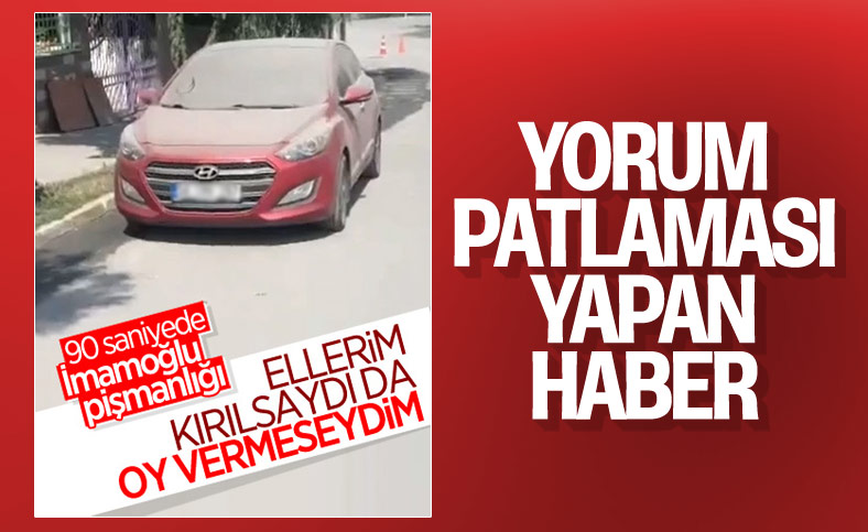 Beylikdüzü'nde Ekrem İmamoğlu'na temizlik tepkisi