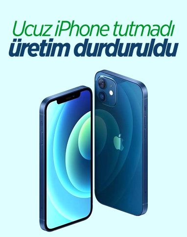 Apple, iPhone 12 mini üretimini durduruyor