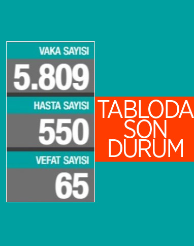 23 Haziran Türkiye'de koronavirüs tablosu