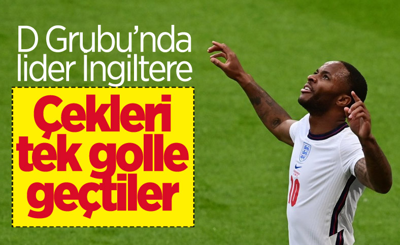 Euro 2020'de İngiltere, Çek Cumhuriyeti'ni yendi