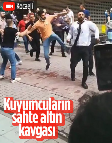 Kocaeli'de kuyumcular altın yüzünden birbirine girdi