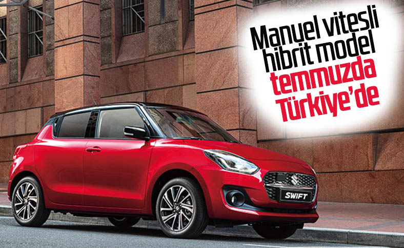 Manuel vitesli Suzuki Swift Hibrit temmuzda Türkiye’de
