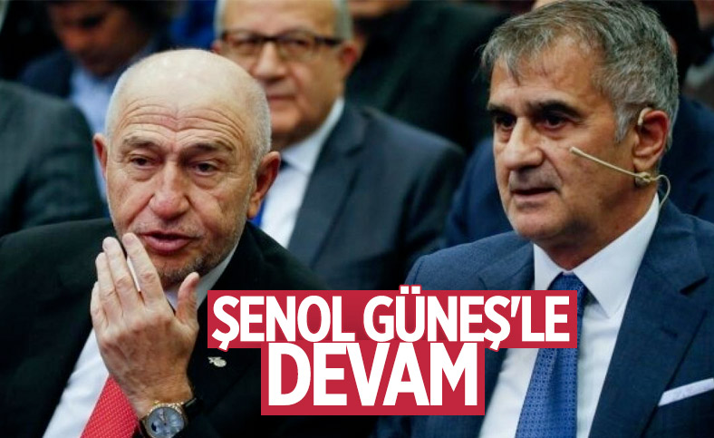 TFF, Şenol Güneş'le yola devam edecek