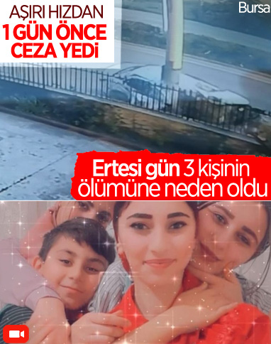 Bursa'da 3 kişinin ölümüne neden olan sürücü tutuklandı
