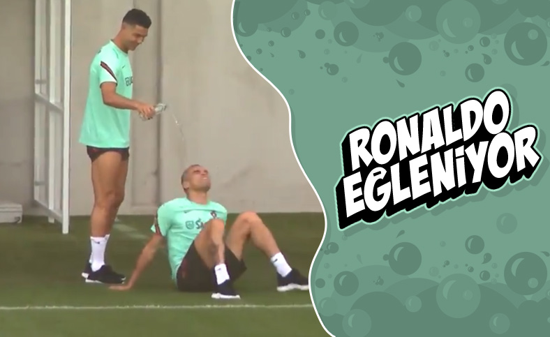 Ronaldo’dan Pepe’ye sulu şaka