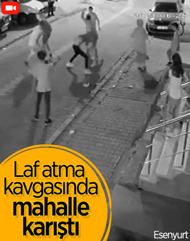 Esenyurt'ta 'laf atma' kavgası