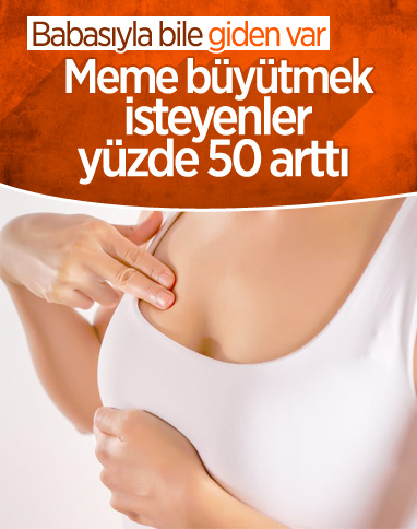 Yaz sezonunda meme büyütme ameliyatı yüzde 50 arttı