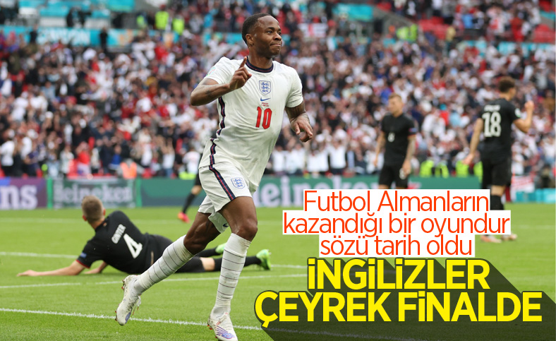 İngiltere, Almanya'yı 2 golle geçti