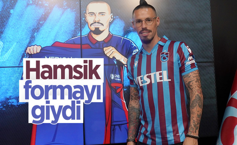 Trabzonspor'da Hamsik imzayı attı