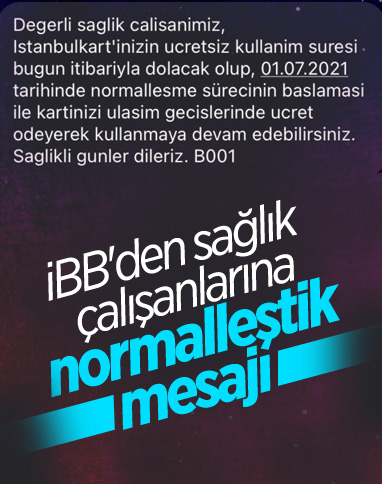 İstanbul'daki sağlık çalışanlarının ücretsiz kullanım hakları sona eriyor