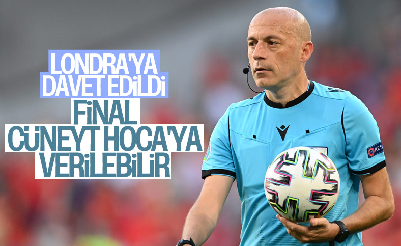 Cüneyt Çakır, EURO 2020 finalini yönetebilir