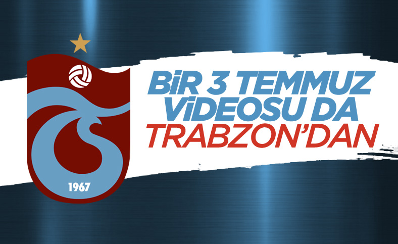 Trabzonspor'dan İngilizce 3 Temmuz paylaşımı