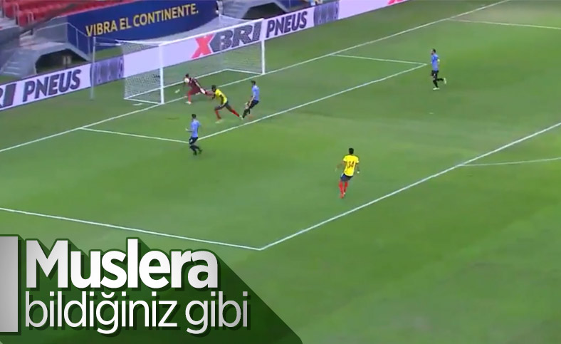 Muslera'dan nefis kurtarış