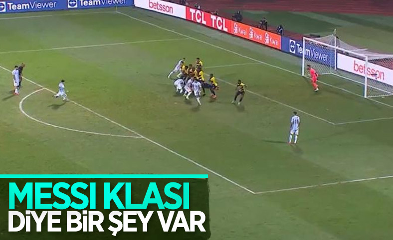 Messi'den klas gol