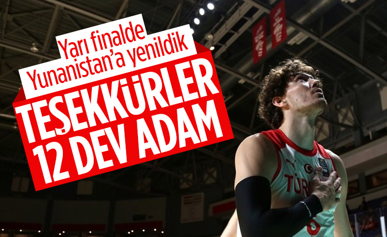FIBA Olimpiyat Elemeleri'nde Türkiye, yarı finalde Yunanistan'a yenildi