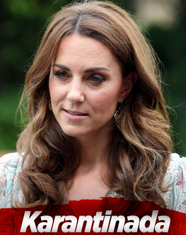 Kate Middleton, karantinaya alındı