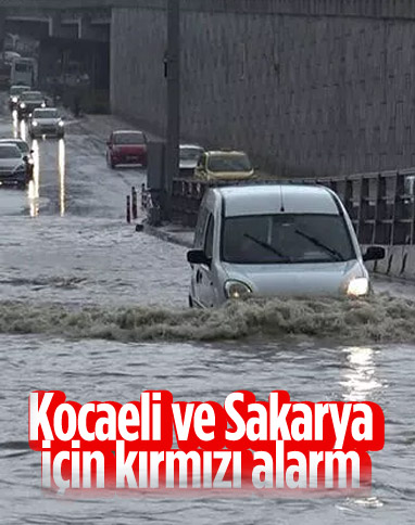 Marmara'nın doğusu için kuvvetli yağış uyarısı