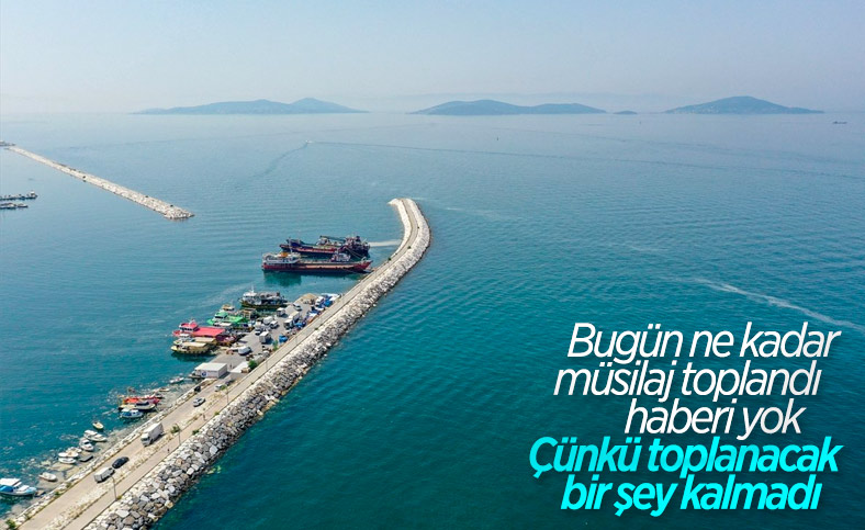 Murat Kurum: Toplanacak müsilaj kalmadığı için temizlik yapılmadı