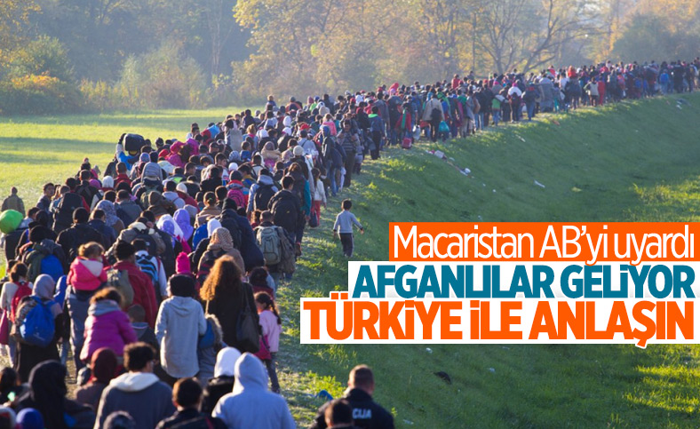 Macaristan'dan AB'ye: Göç sorunlarını çözmek için Türkiye ile anlaşın