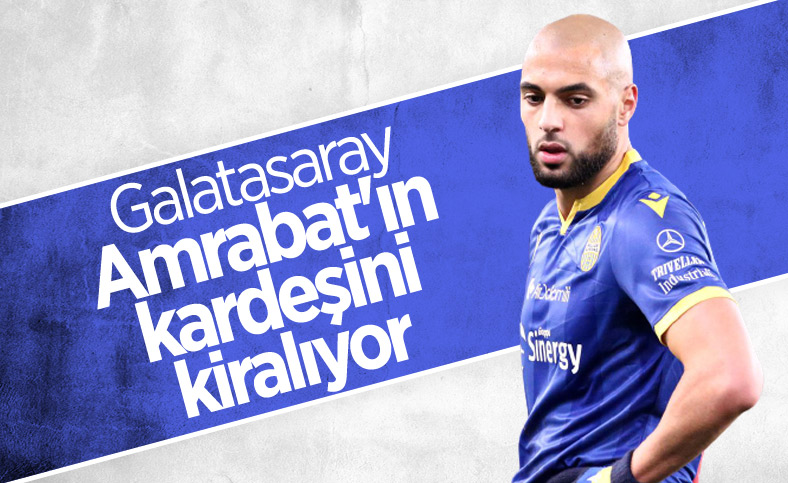 Galatasaray Sofyan Amrabat ile temas halinde
