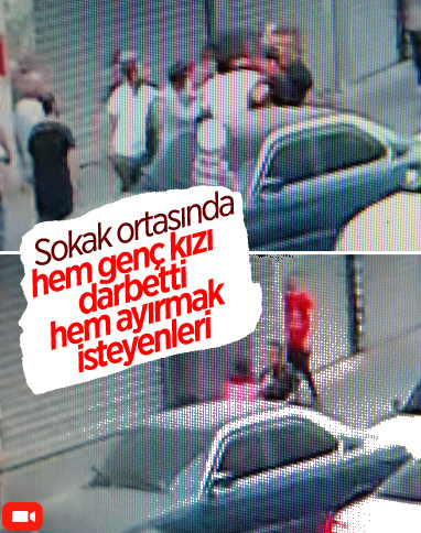 Diyarbakır’da genç kızı sokak ortasında öldüresiye dövdü