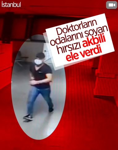Sarıyer'deki hastane hırsızı, otobüs kartı sayesinde yakalandı