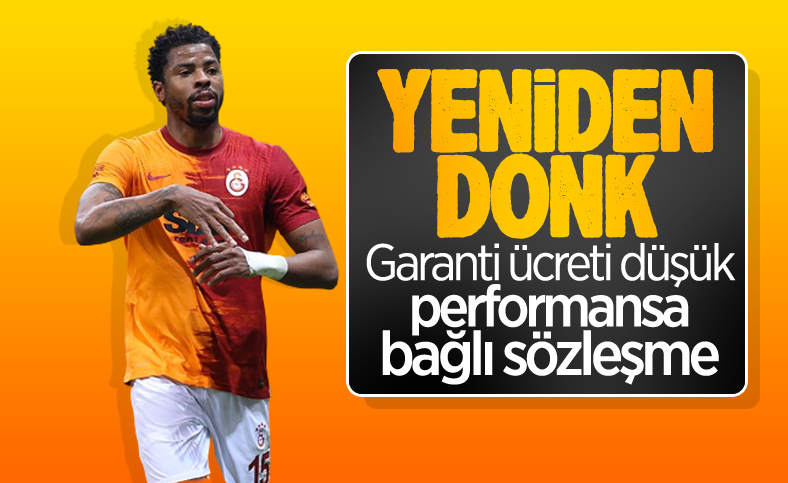 Galatasaray'dan Donk'a performansa dayalı sözleşme