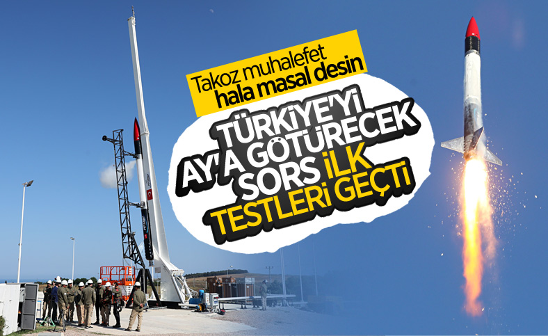 Ay'a gönderilecek SORS'un testleri, başarıyla tamamlandı