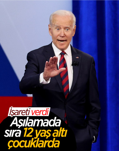 Joe Biden'dan 12 yaş altı için koronavirüs aşısı yorumu