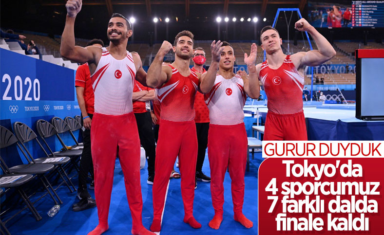 Tokyo 2020'de cimnastikte 7 final