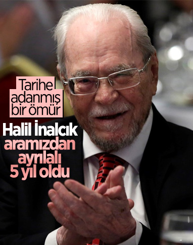 Ünlü tarihçi Prof. Dr. Halil İnalcık'ın vefatının 5. yıl dönümü