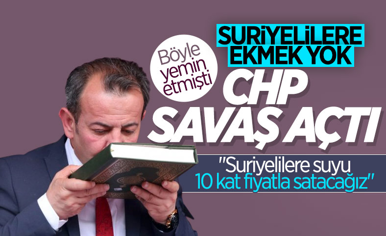 CHP, Bolu'da Suriyelilerin suyuna 10 kat zam yapacak