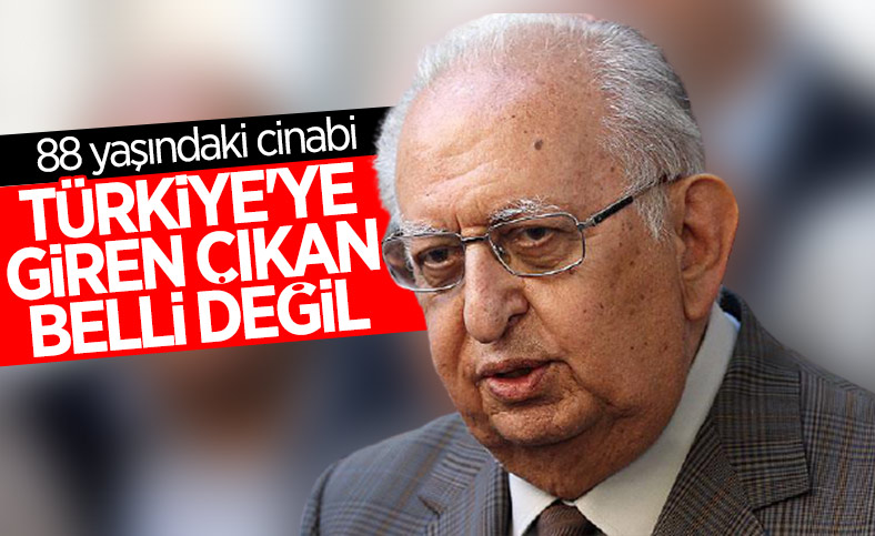 Hüsamettin Cindoruk: Türkiye'ye giren çıkan belli değil