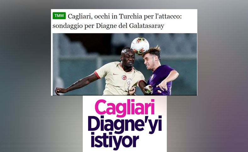 Galatasaraylı Mbaye Diagne'ye Cagliari kancası