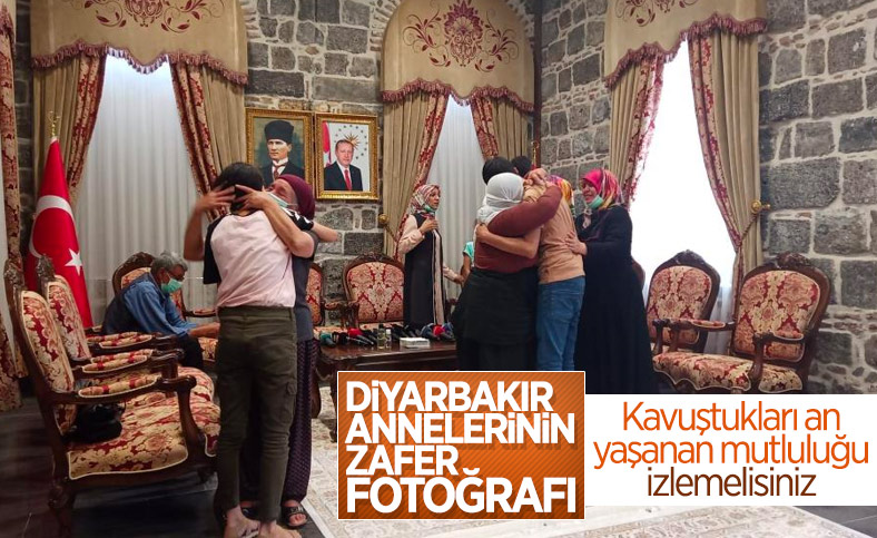 Diyarbakır'da oturma eylemi yapan 3 aile daha evlatlarına kavuştu
