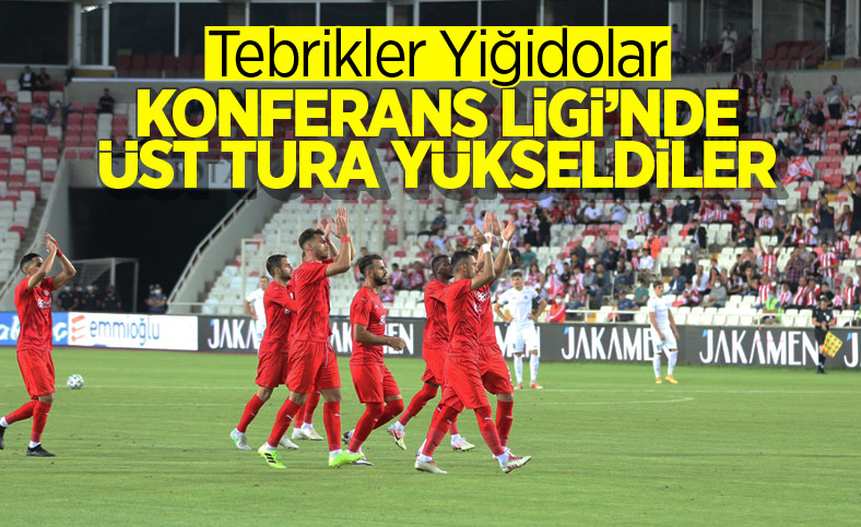 Sivasspor, Konferans Ligi'nde bir üst tura yükseldi
