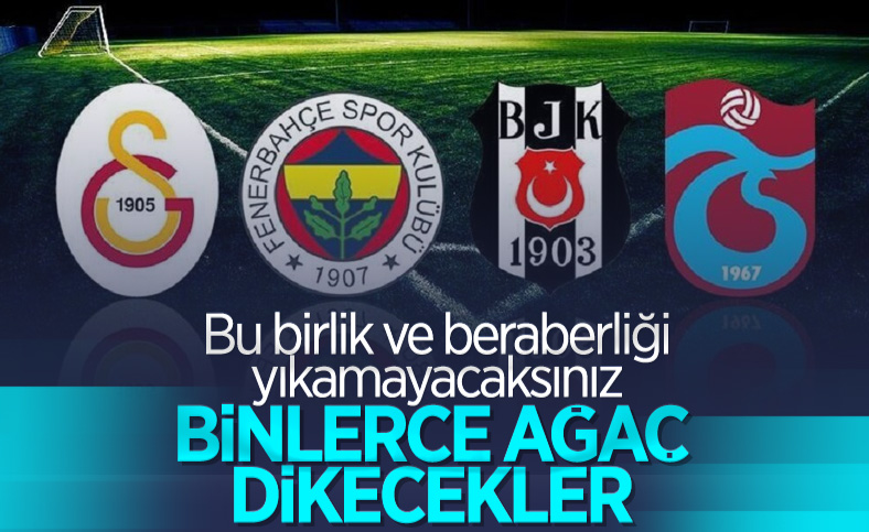 Futbol kulüpleri, orman yangınlarına karşı harekete geçti