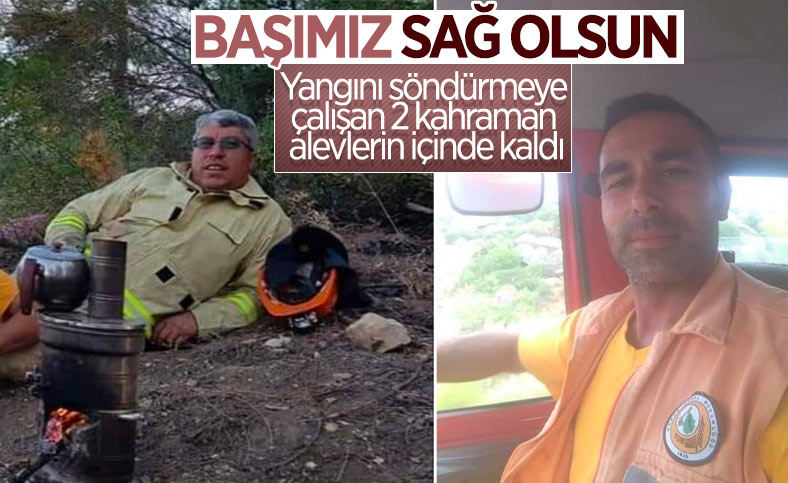 Manavgat'ta 2 yangın işçisi hayatını kaybetti