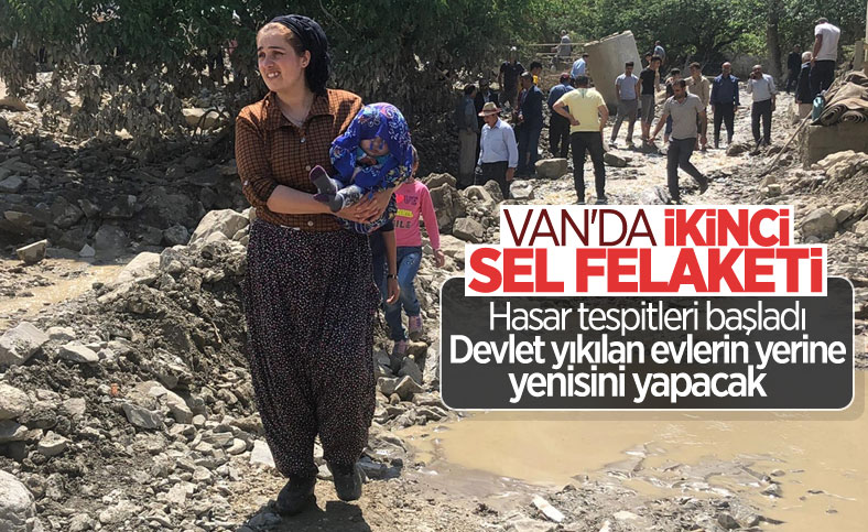 Van'da ikinci kez sel felaketi