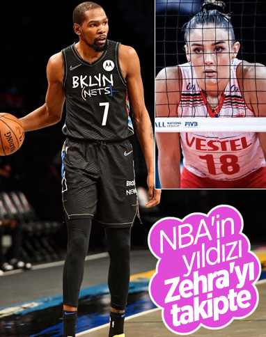 Kevin Durant, Zehra Güneş'i takibe aldı